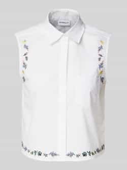 Marella Regular fit blousetop met borstzak model 'SAVOIA'