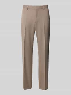 Boss Regular fit pantalon met scheerwol model 'Leon'