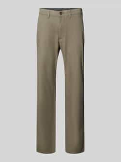 Christian Berg Men Straight fit stoffen broek van viscosemix