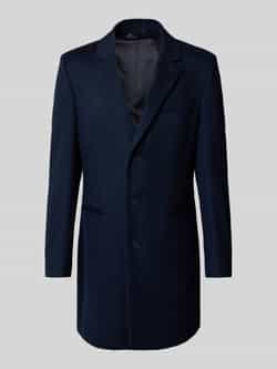 Boss Regular fit lange wollen jas met kasjmier BECKHAM x