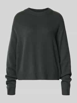 Christian Berg Woman Kasjmier pullover met ribboorden