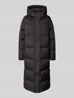 Tommy Hilfiger Regular fit lange donsjas met capuchon