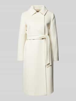 Max Mara Studio Witte wollen jas White Dames