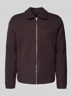 Samsøe Regular fit overhemdjack met tweewegsritssluiting model 'HANNES'