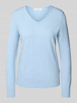 Christian Berg Woman Regular fit shirt van lange mouwen van viscosemix in gebreide look