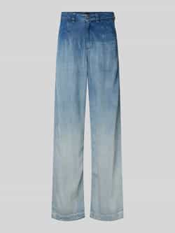 Boss Orange Wide leg jeans met bandplooien model 'MR 1.0'