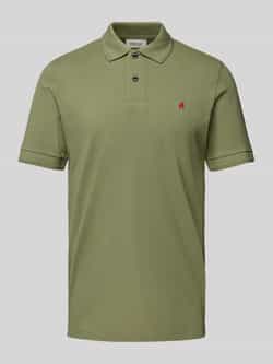 Replay Regular fit poloshirt met logostitching