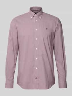 Tommy Hilfiger Regular fit zakelijk overhemd van puur katoen