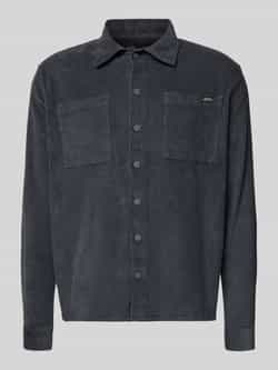 Blend Regular fit overhemdjack van corduroy model 'FABER'