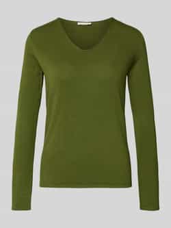Tom Tailor Regular fit gebreid shirt van een mix van katoen en viscose