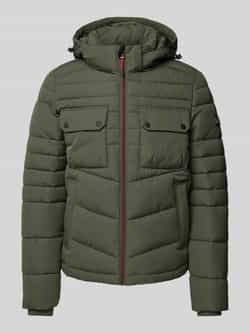 s.Oliver RED LABEL Regular fit gewatteerd jack met opstaande kraag