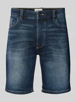 Camel active Korte slim fit jeans in 5-pocketmodel