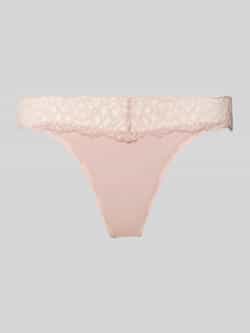 Calvin Klein Underwear String met kant model 'THONG'