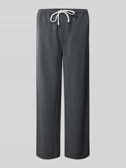 LeGer by Lena Gercke Wide leg stoffen broek met koord model 'Kim'