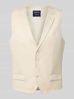 MCNEAL Slim fit gilet met reverskraag