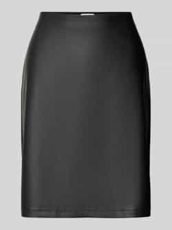 S.Oliver RED LABEL Uitlopende minirok in gladleerlook