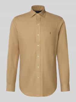Polo Ralph Lauren Custom fit vrijetijdsoverhemd met labelstitching