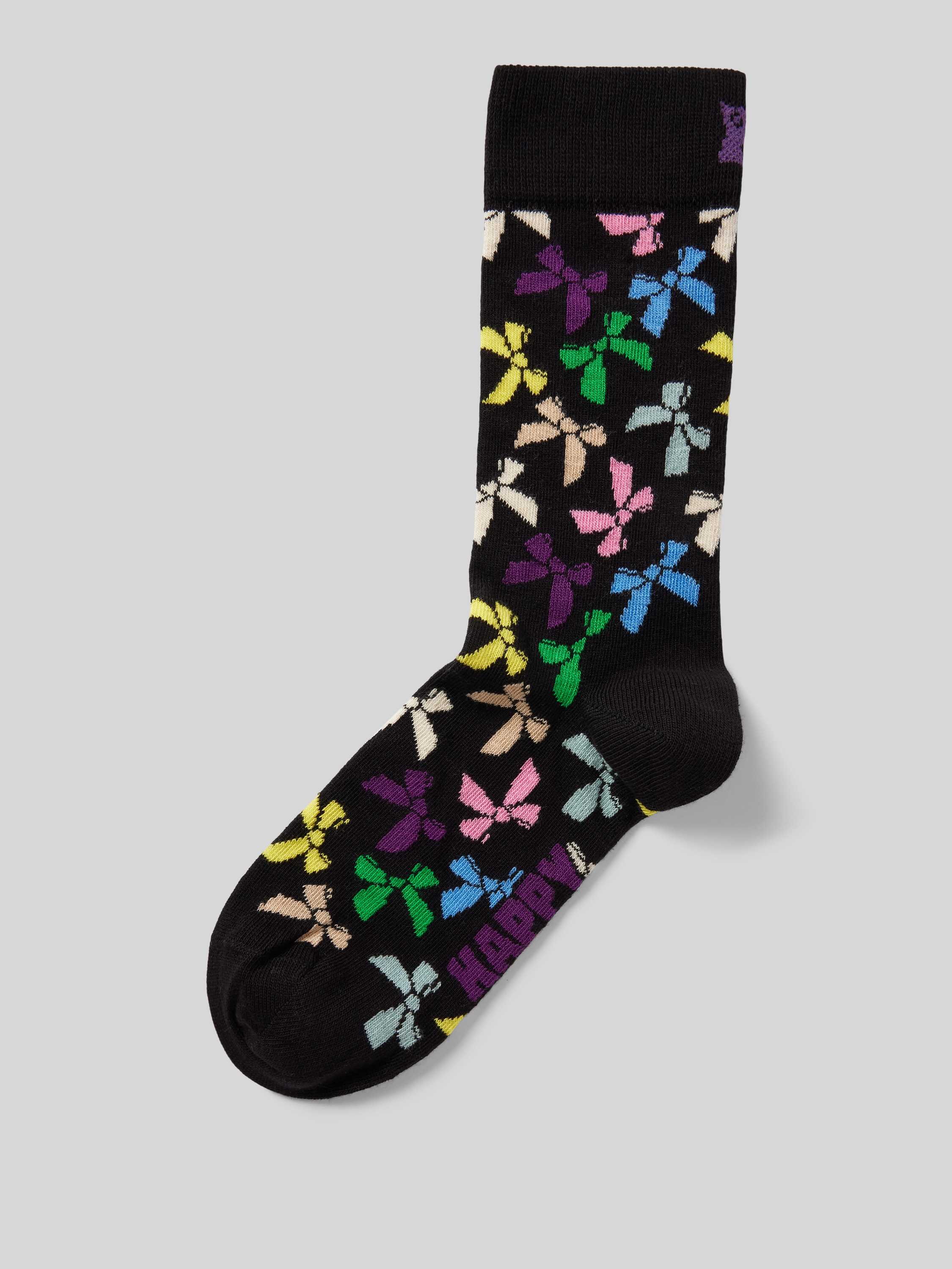 Happy Socks Sokken met motiefprint model 'Bow'