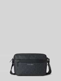 Calvin Klein Polyester Cameratas met Veilige Sluiting Black Heren