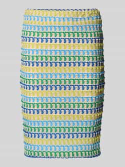 Rich & Royal Knielange rok met elastische band