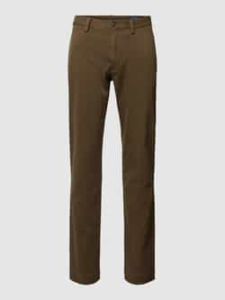 Polo Ralph Lauren Slim stretch fit broek met knoopsluiting model 'BEDFORD'