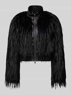 Boss Regular fit jack in de look van imitatiebont model 'CECOOL'