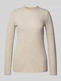 Ivy Oak Gebreide pullover van scheerwol met structuurmotief model 'KACY'