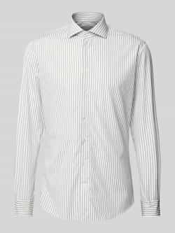 Profuomo Regular fit zakelijk overhemd met haaikraag model 'Cutaway'