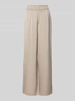 MbyM Broek met wijde pijpen en siersteentjes model 'Asaka'