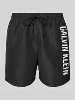 Calvin Klein Heren Zwemkleding Koord Collectie Lente Zomer Black Heren