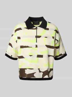 Marc Cain Gebreid shirt met platte kraag