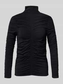 Marc Cain Shirt met lange mouwen en rimpelingen