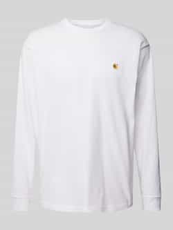 Carhartt Work In Progress Shirt met lange mouwen en labelstitching