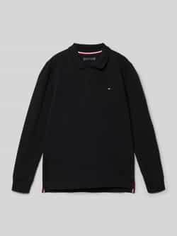 Tommy Hilfiger Teens Regular fit poloshirt van puur katoen