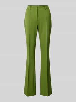 Christian Berg Woman Selection Bootcut pantalon met vaste persplooien