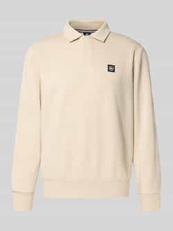 Lerros Sweatshirt met polokraag