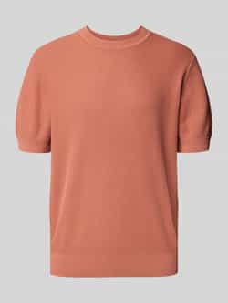 JAKE*S STUDIO MEN T-shirt met ribboorden model 'CASPER'