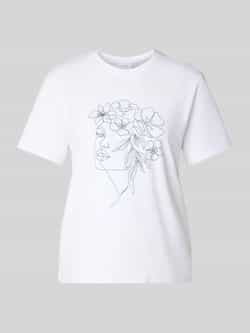 Vila T-shirt met motiefprint model 'NORA'