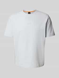 Boss Orange Regular fit T-shirt van katoenmix