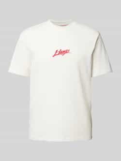 HUGO Regular fit T-shirt met ronde hals model 'Dlogotee'