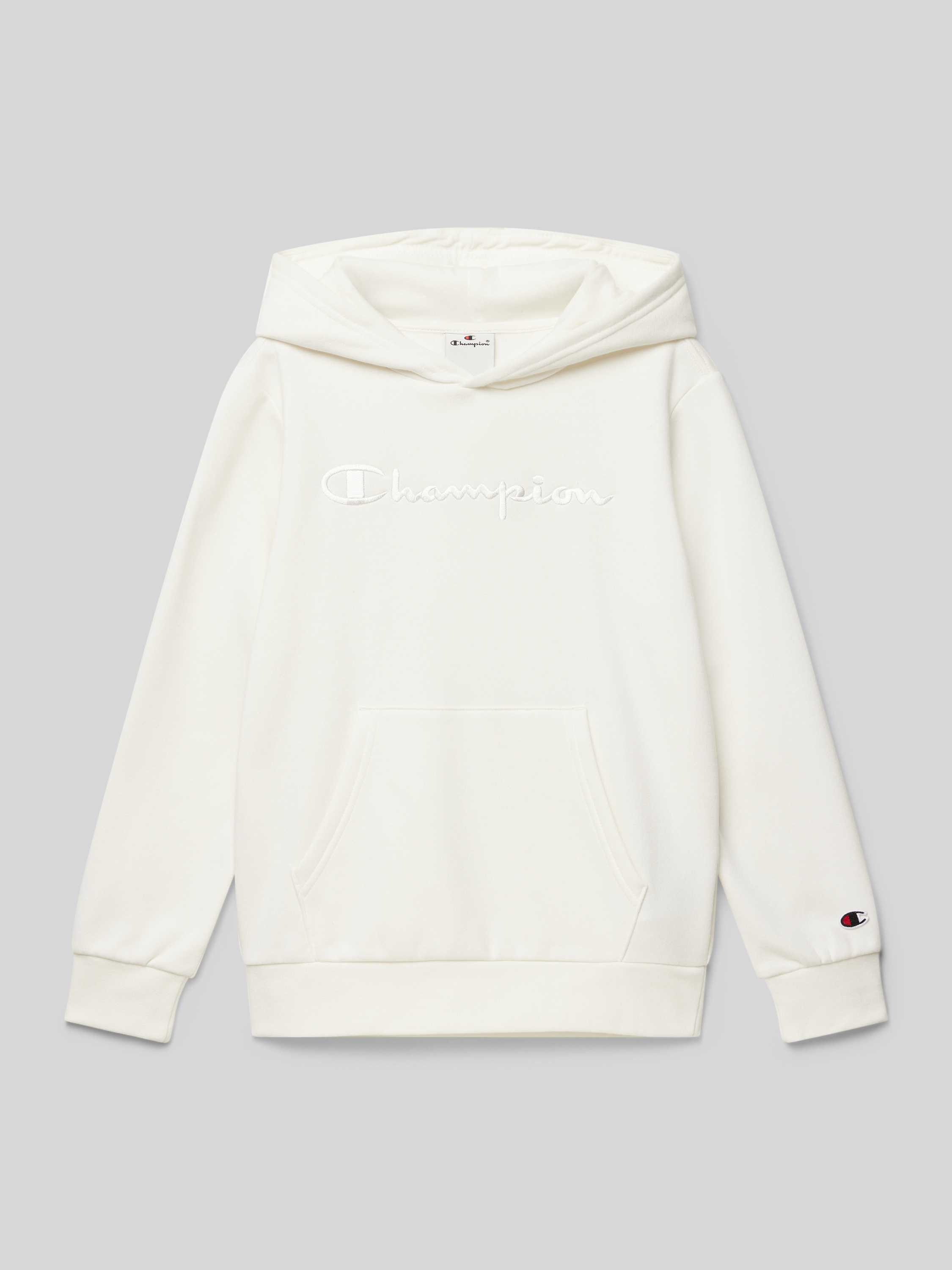 Champion Hoodie met labelstitching