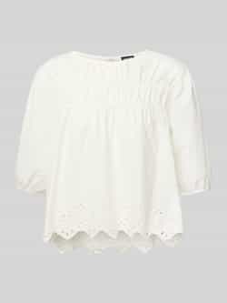 Pieces Relaxed fit blouse van puur katoen model 'SALMINA'