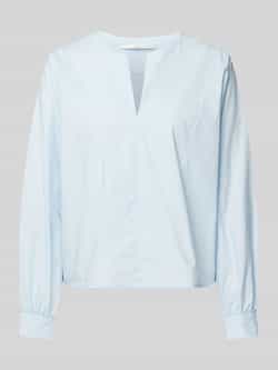 LANIUS Regular fit blouse met V-hals