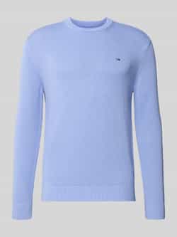 Tommy Jeans Regular fit gebreide pullover van zuiver katoen