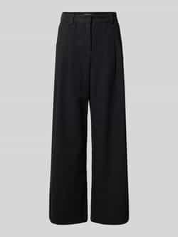 MSCH Copenhagen High waist broek met wijde pijpen model 'Seba'