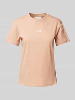 Calvin Klein Jeans Regular fit T-shirt met labelpatch