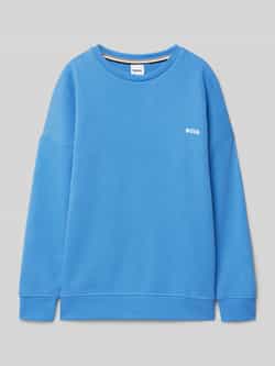 Boss Oversized sweatshirt met ribboorden