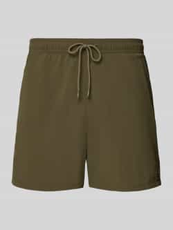 TOMMY HILFIGER Heren Zwembroeken Medium Drawstring Groen