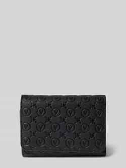 VALENTINO BAGS Portemonnee met all-over reliëflogo model 'Samba'