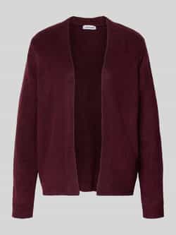 MORE & MORE Gebreide cardigan met opengewerkte voorkant